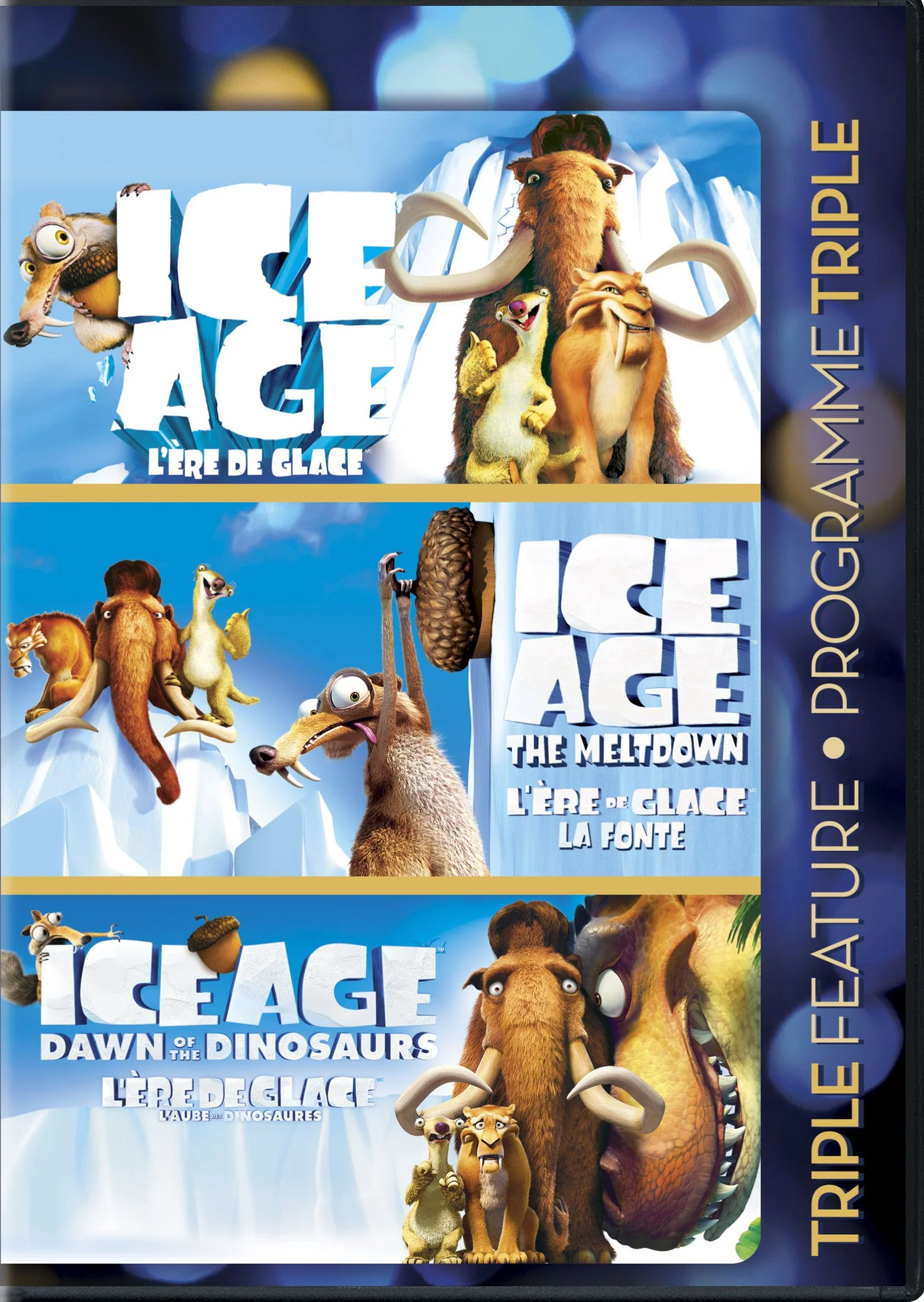 Ice Age 1-3 (Bilingual)