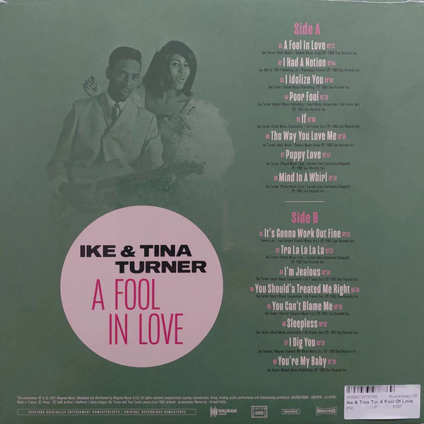 Ike & Tina Turner / A Fool In Love - LP, Album, Comp, Mono, RM (M/M) - Image 2