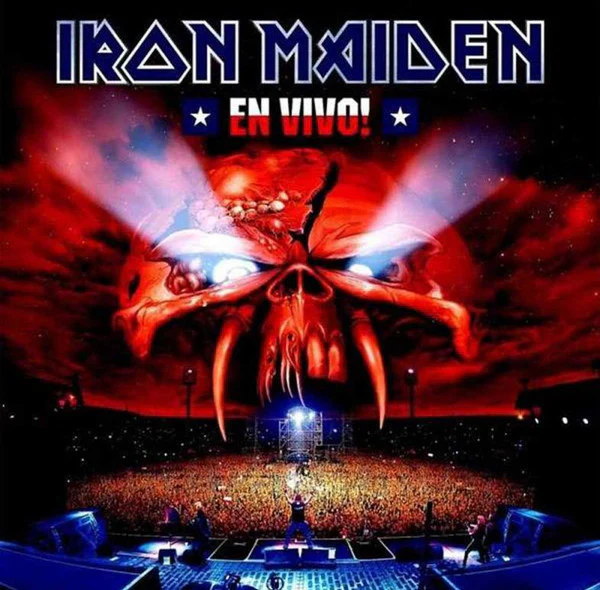 Iron Maiden / En Vivo! - 2xCD, Album, RE (M/M)