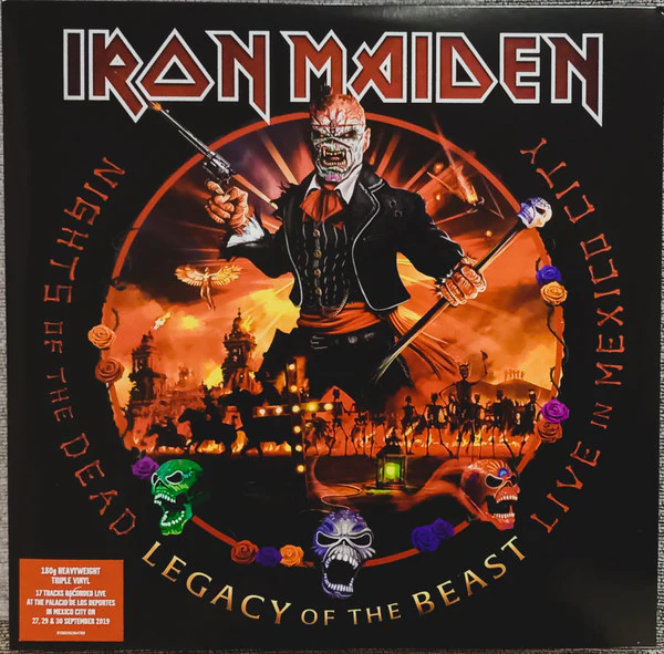 Iron Maiden / Nights Of The Dead, Legacy Of The Beast: Live In Mexico City - 3xLP, Album, 180 (M/M)