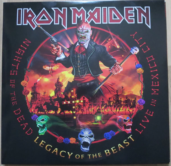 Iron Maiden / Nights Of The Dead, Legacy Of The Beast: Live In Mexico City - 3xLP, Album, 180 (M/M) - Image 3