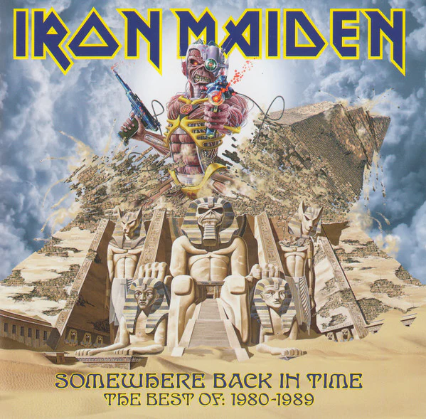 Iron Maiden / Somewhere Back In Time - The Best Of: 1980-1989 - CD, Comp, RP (M/M) - Image 2