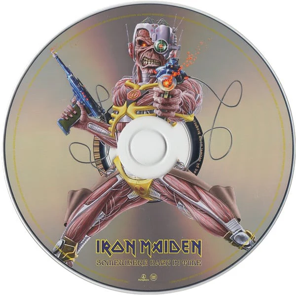 Iron Maiden / Somewhere Back In Time - The Best Of: 1980-1989 - CD, Comp, RP (M/M) - Image 4