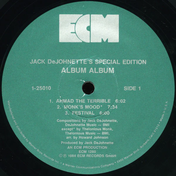 Jack Dejohnette's Special Edition / Album Album - LP, Album (VG+/VG+) - Image 5