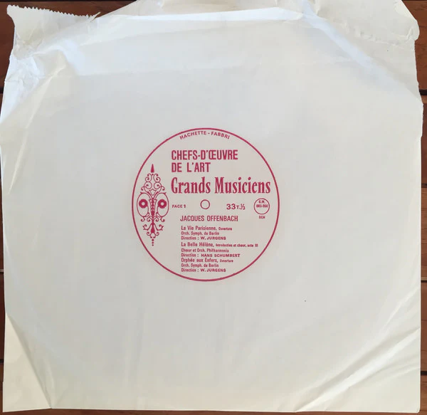 Jacques Offenbach / Extraits D'Ouvertures - 10", Album, Comp (VG+/VG+) - Image 4