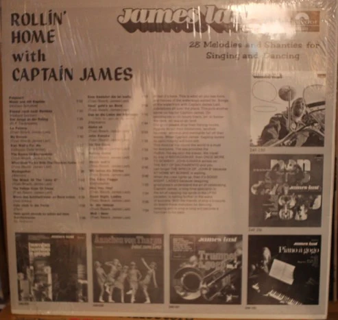 James Last / Rollin' Home With Captain James - LP, Album (VG+/VG+) - Image 2