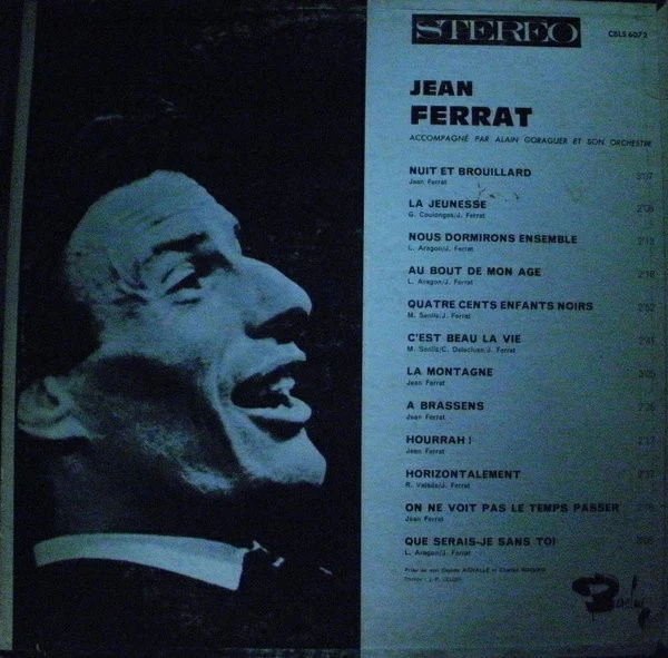 Jean Ferrat / Jean Ferrat Chante En Multiphonie Stereo - LP, Comp (VG+/VG+) - Image 2