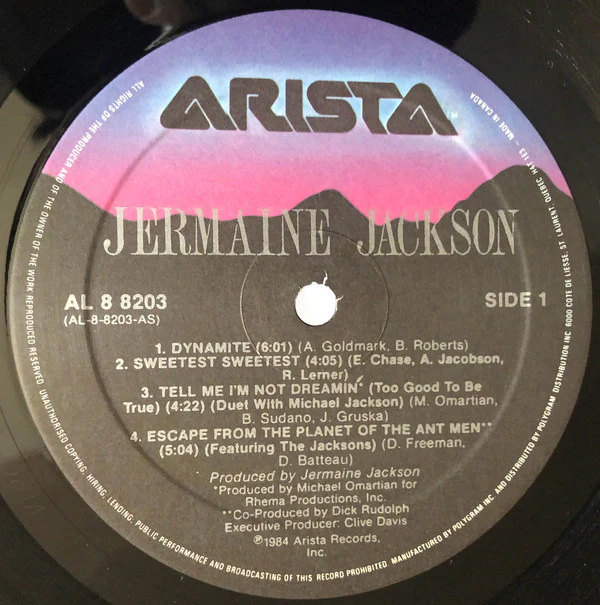 Jermaine Jackson / Jermaine Jackson - LP, Album (VG+/VG+) - Image 3