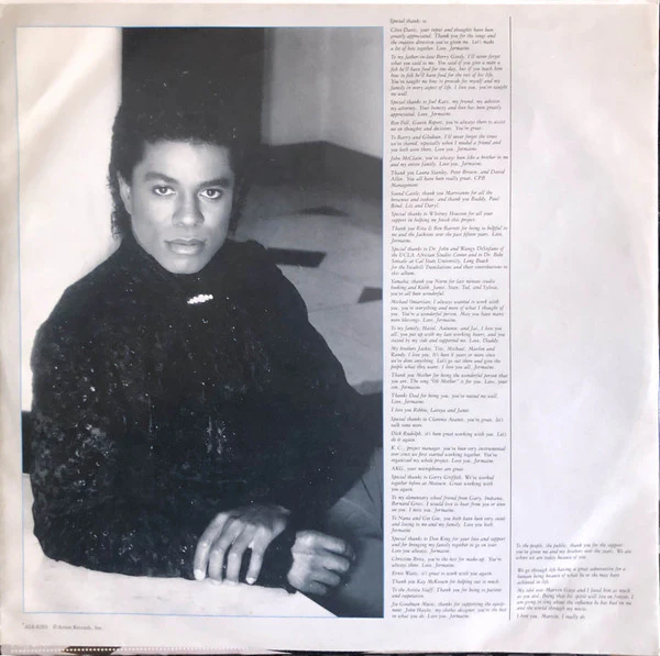 Jermaine Jackson / Jermaine Jackson - LP, Album (VG+/VG+) - Image 5