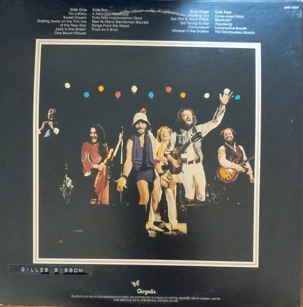 Jethro Tull / Live - Bursting Out - 2xLP, Album, Gat (VG+/VG+) - Image 3