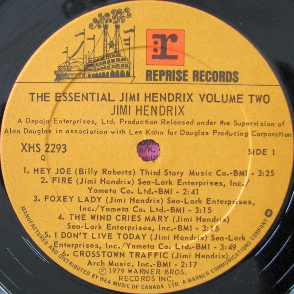 Jimi Hendrix / The Essential Jimi Hendrix Volume Two - LP, Comp + 7", S/Sided, EP (VG+/VG+) - Image 3