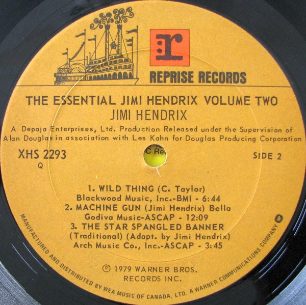 Jimi Hendrix / The Essential Jimi Hendrix Volume Two - LP, Comp + 7", S/Sided, EP (VG+/VG+) - Image 4
