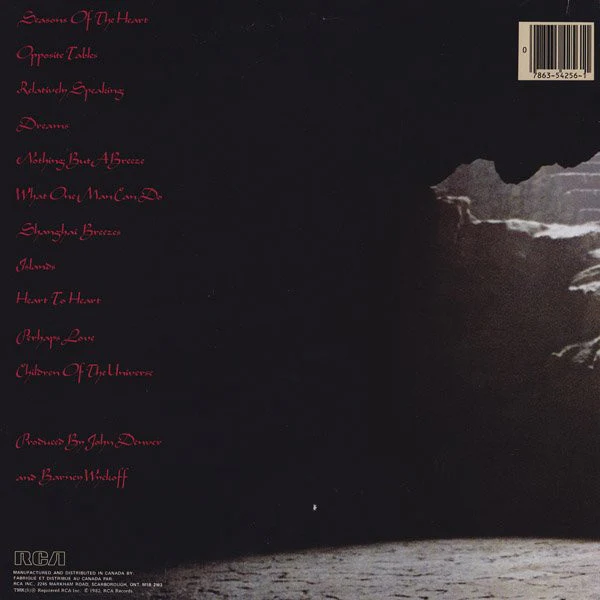 John Denver / Seasons Of The Heart - LP, Album, Gat (VG+/VG+) - Image 3