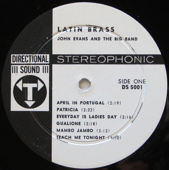 John Evans And The Big Band / Latin Brass - LP, Album, Abb (VG+/VG+) - Image 4