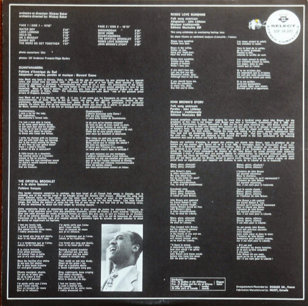 John Littleton / Folk Songs  Around The World - LP, Album, Gat (VG+/VG+) - Image 4