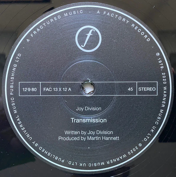 Joy Division / Transmission - 12", Single, RE, RM, 180 (M/M) - Image 3