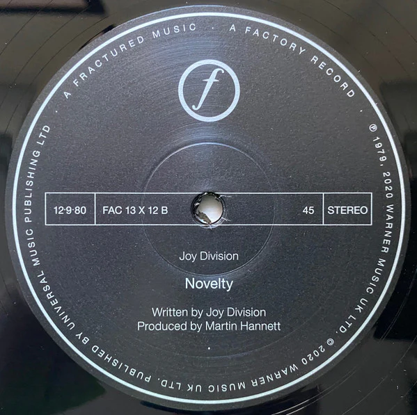 Joy Division / Transmission - 12", Single, RE, RM, 180 (M/M) - Image 4
