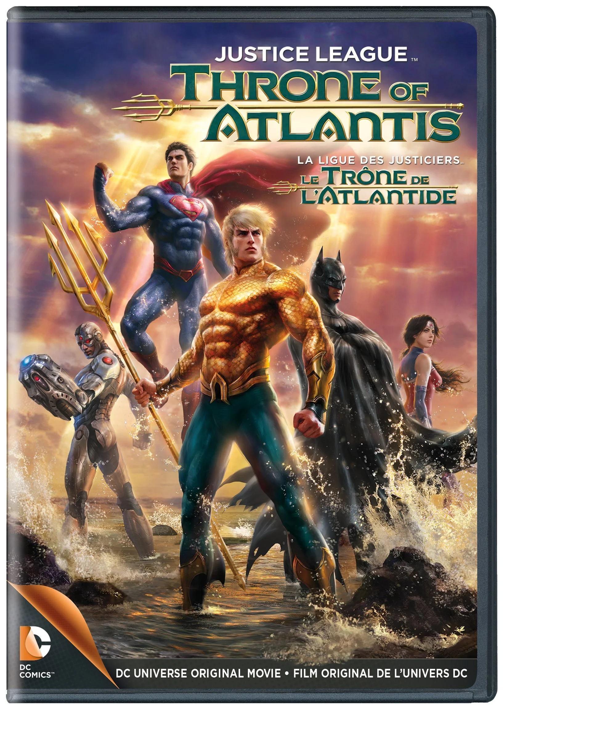 Justice League: Throne of Atlantis (BIL/DVD)