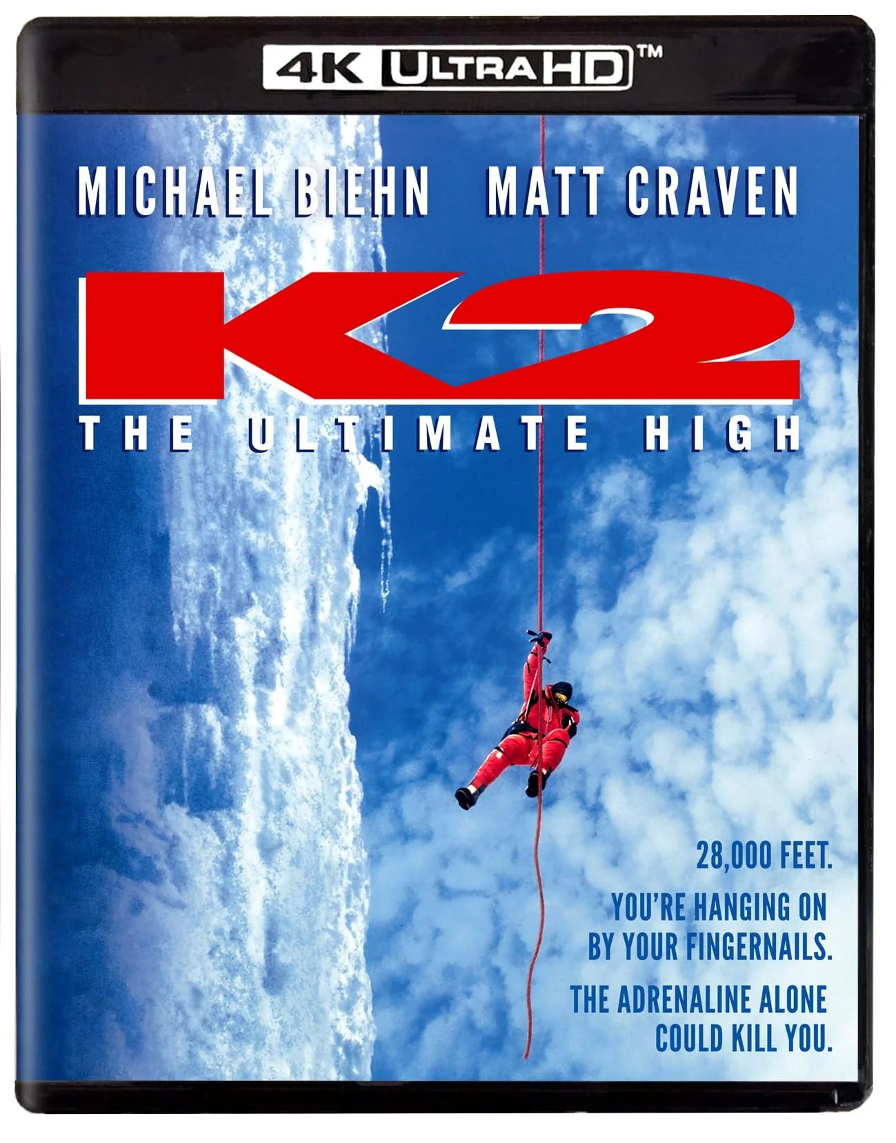 K2 - 4K/Blu-Ray