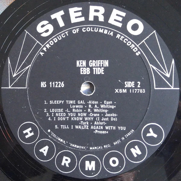 Ken Griffin / Ebb Tide - LP, Comp (VG+/VG+) - Image 4