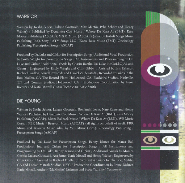 Kesha / Warrior - CD, Album (M/M) - Image 4