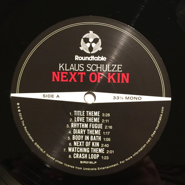 Klaus Schulze / Next Of Kin (Music From The Motion Picture Soundtrack) - LP, Album, Mono, RM (M/M) - Image 4