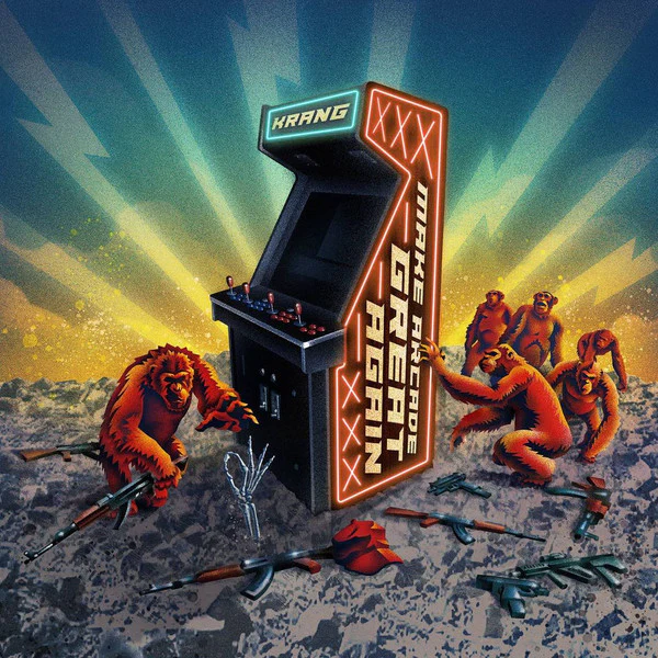 Krang / Make Arcade Great Again - LP, Ltd, Yel (VG+/VG+)