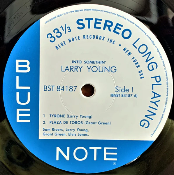 Larry Young / Into Somethin' - LP, Album, RE, 180 (M/M) - Image 3