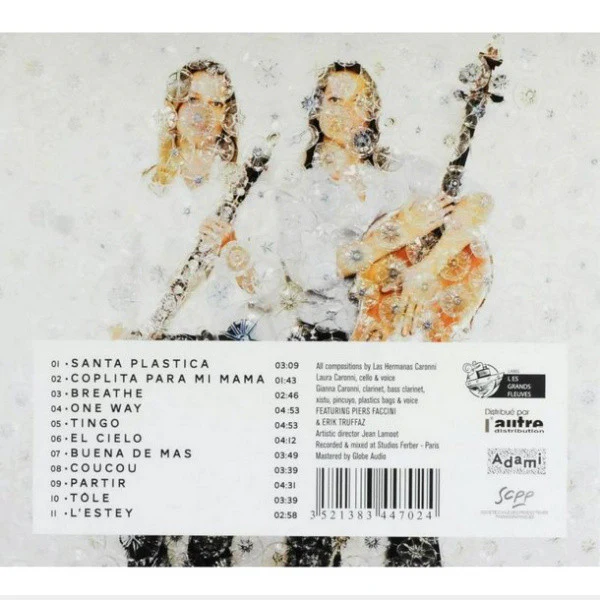 Las Hermanas Caronni / Santa Plástica - CD, Album (M/M) - Image 2