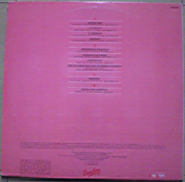 Lavilliers / O Gringo - LP USED - Image 2