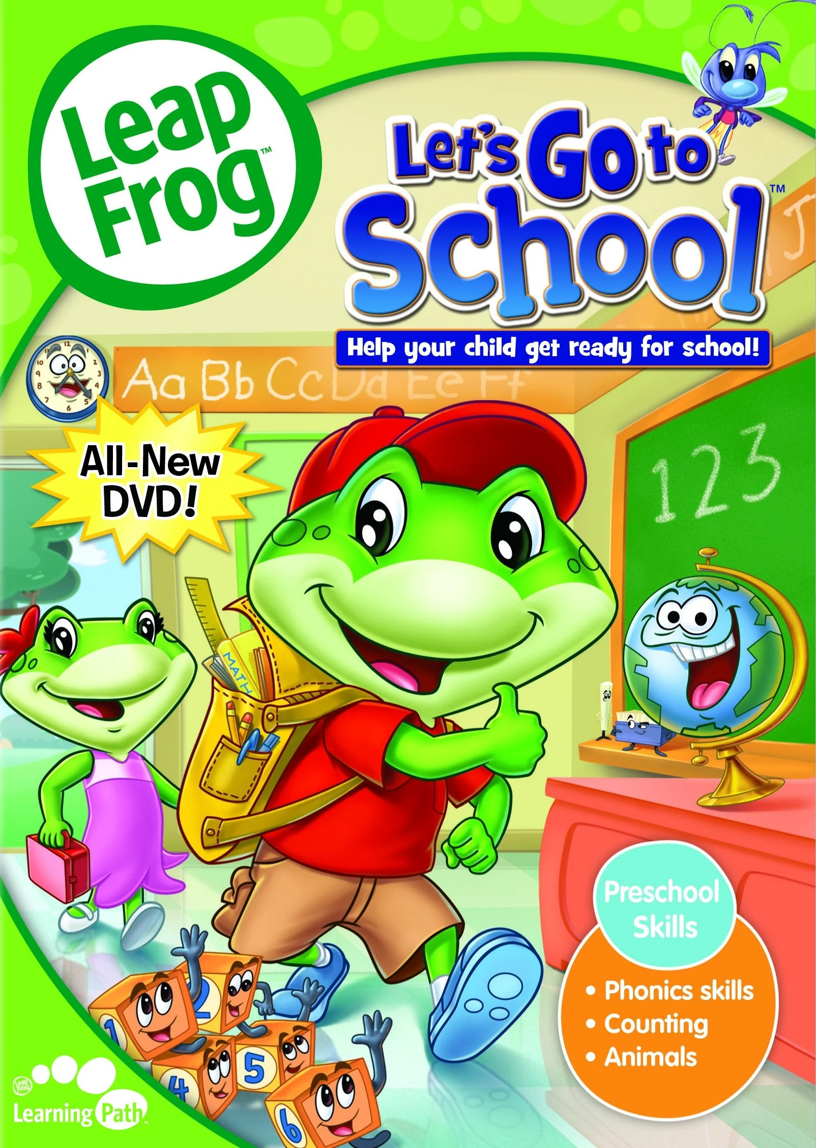 Leapfrog: Let's Go to School - DVD (Used)