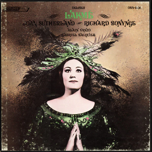 Léo Delibes, Joan Sutherland, Alain Vanzo, Gabriel Bacquier, Orchestre National De L'Opéra De Monte-Carlo, Richard Bonynge / Lakmé - 3xLP + Box (VG+/VG+)