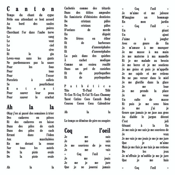 Les Goules / Les Animaux - CD, Album (M/M) - Image 2