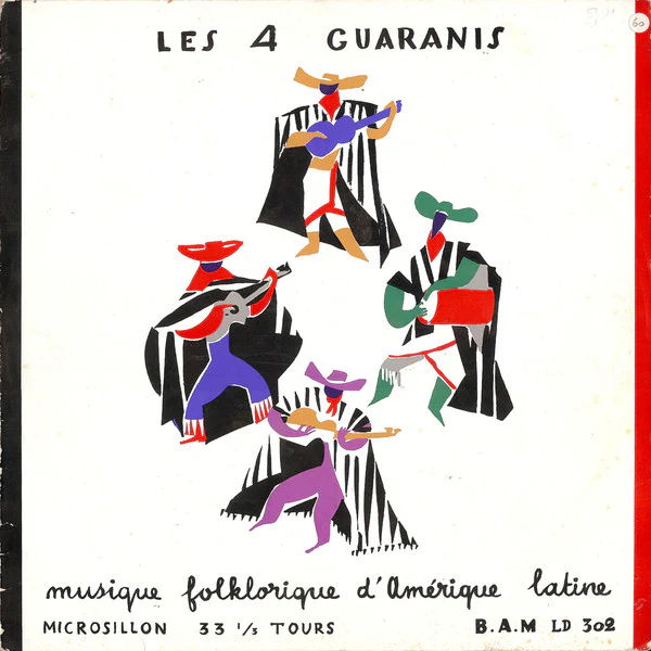 Les Guaranis / Musique Folklorique D'Amérique Latine - 10", Album (VG/VG)