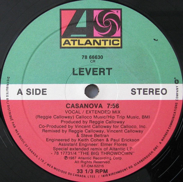 LeVert / Casanova - 12" (VG+/VG+) - Image 3