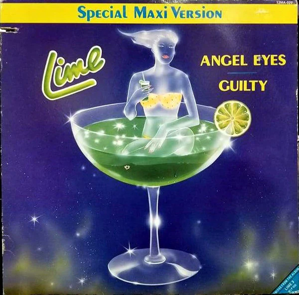 Lime  / Guilty/Angel Eyes Medley / Angel Eyes - 12" (VG+/VG+)