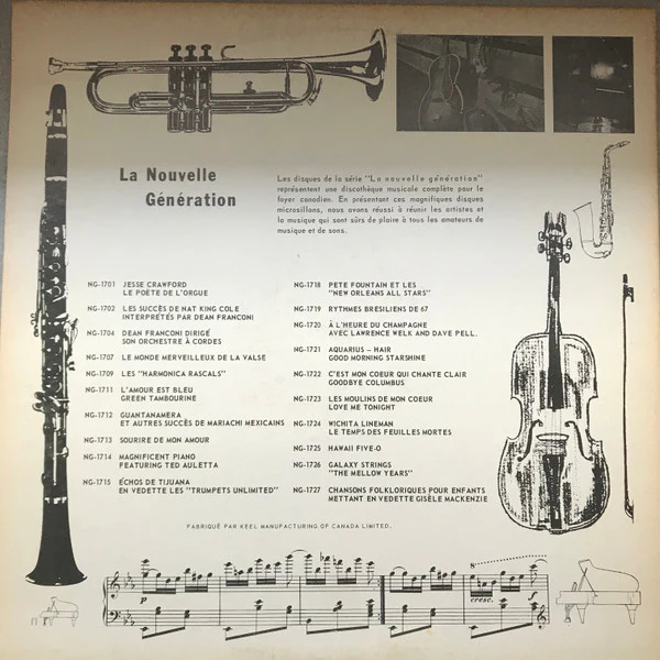Los Brasilios Et The Juan Morales Singers / Rythmes Brésiliens De 67 - LP (VG+/VG+) - Image 2