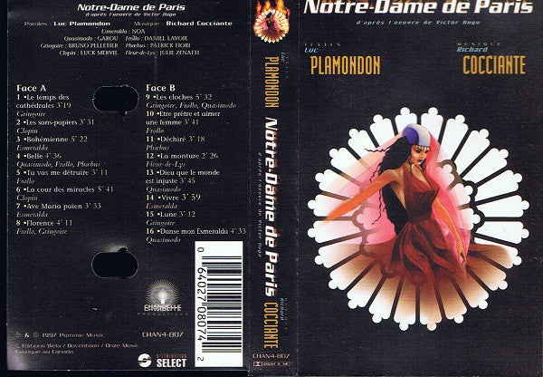 Luc Plamondon, Riccardo Cocciante, Victor Hugo / Notre-Dame De Paris - Cass, Album, Dol (VG+/VG+) - Image 2