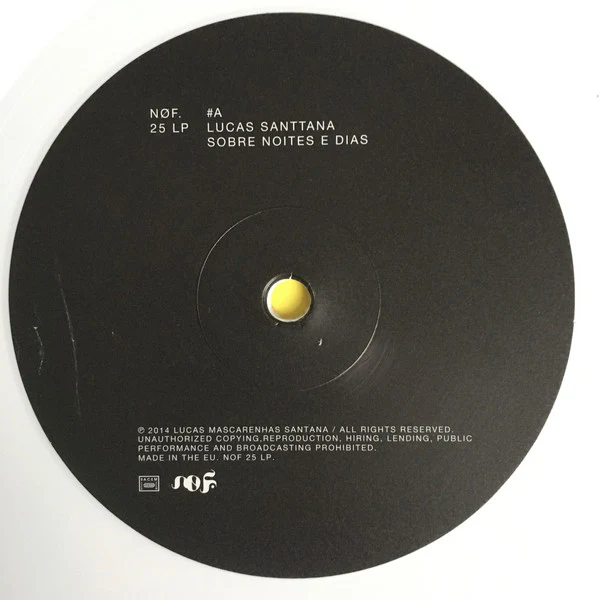 Lucas Santtana / Sobre Noites E Dias - LP, Whi (M/M) - Image 3