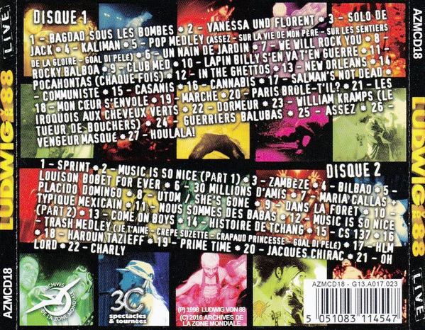 Ludwig Von 88 / Ludwig Von 88 Live - Houlala 3 L'Heureux Tour - 2xCD, Album, RE (M/M) - Image 2