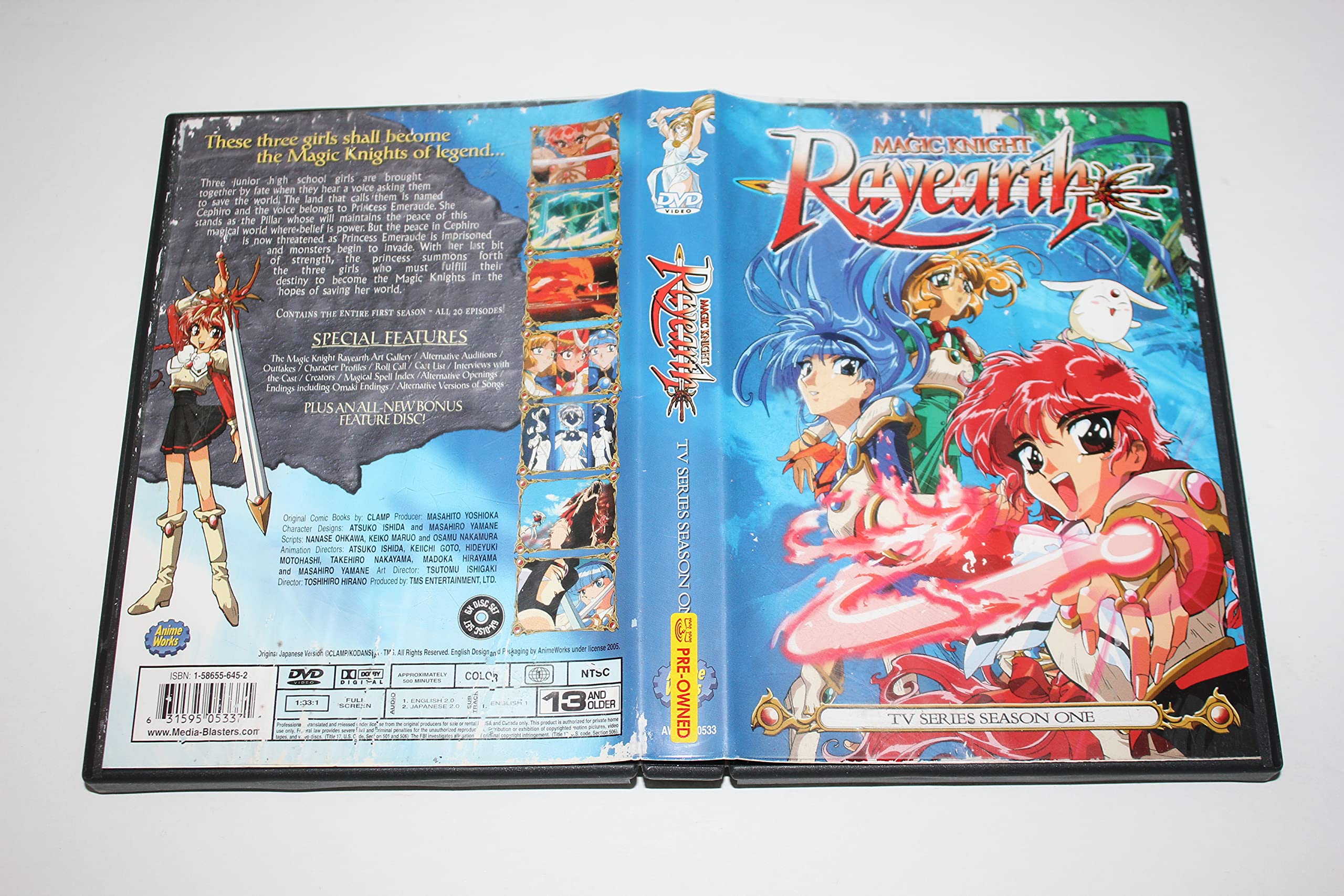 Magic Knight Rayearth: TV Series Season 1