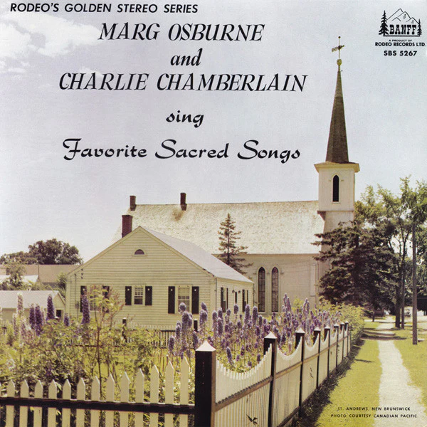 Marg Osburne , And Charlie Chamberlain / Marg Osburne And Charlie Chamberlain Sing Favorite Sacred Songs - LP, Album (VG/VG)