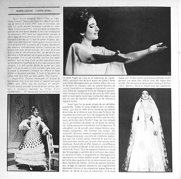 Maria Callas / Casta Diva - LP, Comp (VG+/VG+) - Image 2