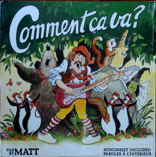 Matt Maxwell / Comment Ça Va ? - LP, Album (VG+/VG+) - Image 2