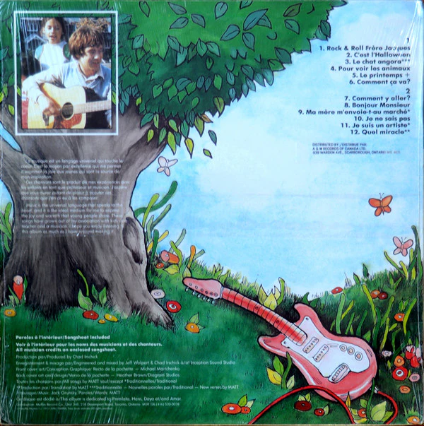 Matt Maxwell / Comment Ça Va ? - LP, Album (VG+/VG+) - Image 4