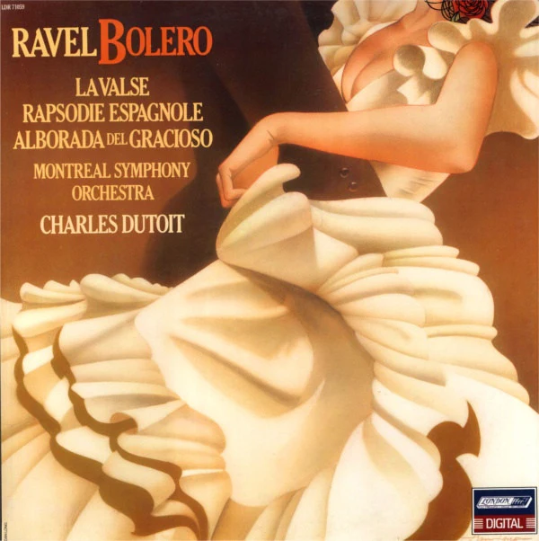 Maurice Ravel - Charles Dutoit / Orchestre Symphonique De Montréal / Bolero - La Valse -  Rapsodie Espagnole  - Alborada Del Gracioso - LP, Album (VG+/VG+)