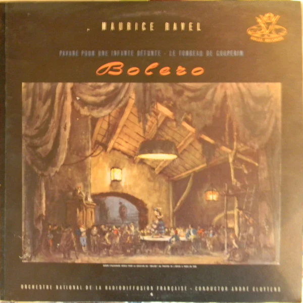 Maurice Ravel / Orchestre National De France / André Cluytens / Pavane Pour Une Infante Defunte - Le Tombeau De Couperin / Bolero - LP (VG/VG)