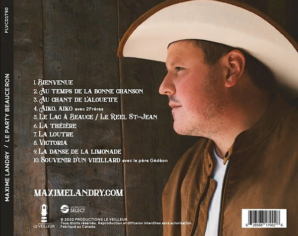 Maxime Landry / Le Party Beauceron - CD, Album (M/M) - Image 2