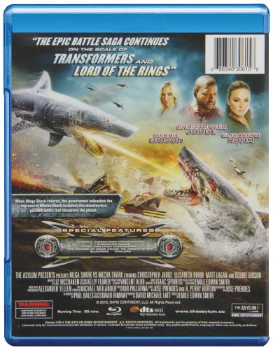 Mega Shark Vs Mecha Shark - Blu-Ray (Used) - Image 2
