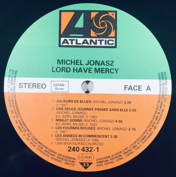 Michel Jonasz / Lord Have Mercy - LP, Comp (VG+/VG+) - Image 3